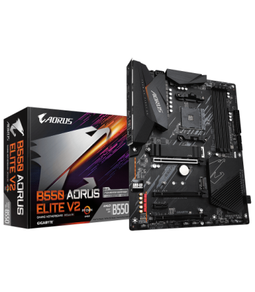 Gigabyte B550 AORUS ELITE V2 placa base AMD B550 Zócalo AM4 ATX