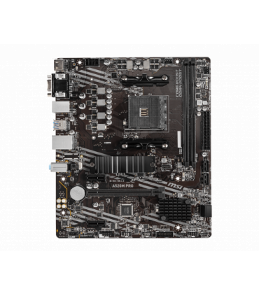 MSI A520M PRO placa base AMD A520 Zócalo AM4 micro ATX