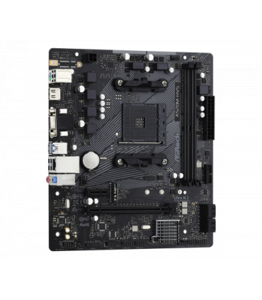 PLACA ASROCK A520M-HVS,AMD,AM4,A520,2DDR4,64,VGA+HDMI,4SATA3,1M.2,4USB2.0,2USB3.2,USB-C,1GB,MATX