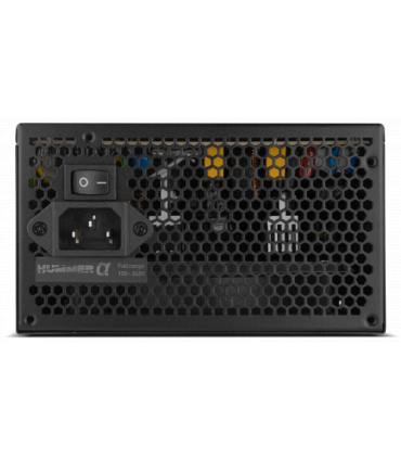 NOX Hummer Alpha unidad de fuente de alimentación 600 W 24-pin ATX ATX Negro