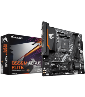 Gigabyte B550M AORUS ELITE Zócalo AM4 Micro ATX AMD B550