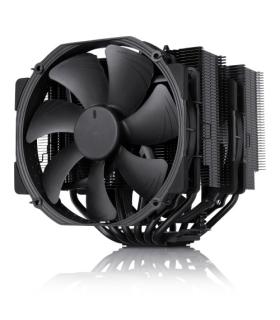 NOCTUA COOLER CPU NH-D15 CHROMAX.BLACK [NH-D15 CH.BK], 6 HEATPIPES DUAL TOWER, 2X NF-A15 140MM FAN PWM, INTEL LGA1851, LGA1700..