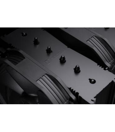 NOCTUA COOLER CPU NH-D15 CHROMAX.BLACK [NH-D15 CH.BK], 6 HEATPIPES DUAL TOWER, 2X NF-A15 140MM FAN PWM, INTEL LGA1851, LGA1700..
