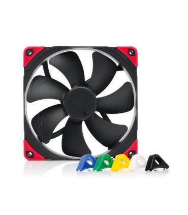 NOCTUA VENTILADOR CAJA NF-A14 PWM CHROMAX. BLACK. SWAP , 140MM FAN, 140X140X25MM, 12V, 1500RPM/300RPM, 24,6 DB(A), 140,2 M3/H..