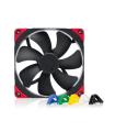 NOCTUA VENTILADOR CAJA NF-A14 PWM CHROMAX. BLACK. SWAP , 140MM FAN, 140X140X25MM, 12V, 1500RPM/300RPM, 24,6 DB(A), 140,2 M3/H, 2