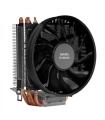 Mars Gaming MCPUBK Disipador Profesional - Soporta 160W TDP - 4 Heatpipes HCT - Ventilador 110mm PWM Silencioso - Compatible Int