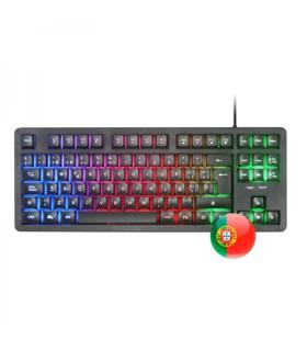 Mars Gaming MK023 Teclado Gaming - Tecnologia H-Mech RED - Iluminacion FRGB LED - Anti-Ghosting - Compatibilidad Universal - Est