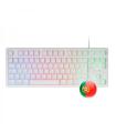 Mars Gaming MK023 Teclado Gaming - Tecnologia H-Mech RED - Iluminacion FRGB LED - Anti-Ghosting - Compatibilidad Universal - Est