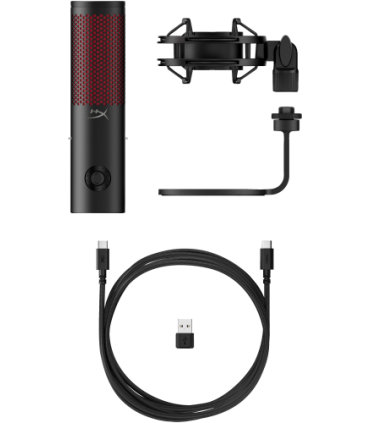 HP 872V1AA micrófono Negro Micrófono para crear podcasts