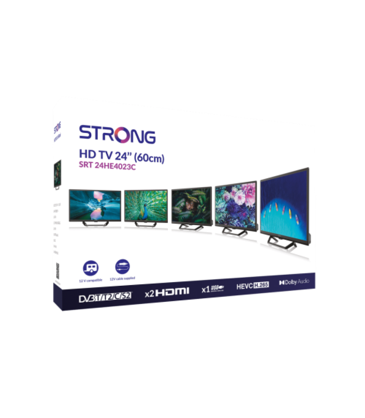 Strong SRT 24HE4023C 61 cm (24") HD Negro 180 cd / m²