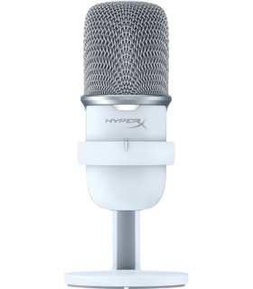 HyperX SoloCast - USB Microphone (White) Blanco Micrófono para videoconsola