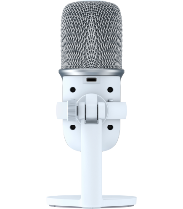 HyperX SoloCast - USB Microphone (White) Blanco Micrófono para videoconsola