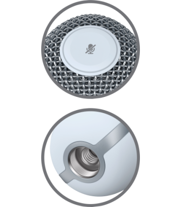 HyperX SoloCast - USB Microphone (White) Blanco Micrófono para videoconsola