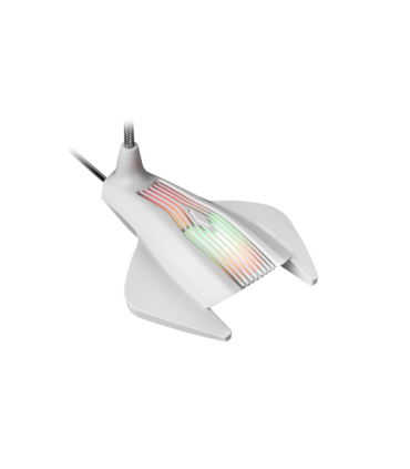 Mars Gaming MMICW micrófono Blanco Micrófono de superficie para mesa