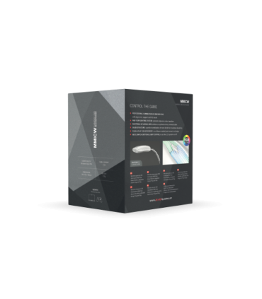 Mars Gaming MMICW micrófono Blanco Micrófono de superficie para mesa