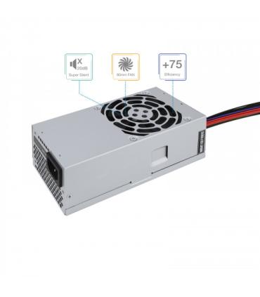 TooQ Ecopower II TFX OEM unidad de fuente de alimentación 500 W 20+4 pin ATX Plata