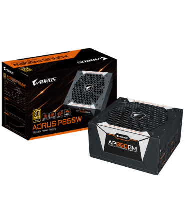 Gigabyte GP-AP850GM unidad de fuente de alimentación 850 W 20+4 pin ATX ATX Negro