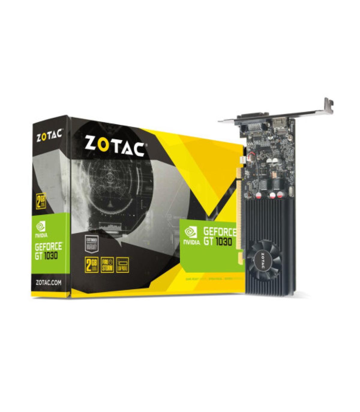 Zotac ZT-P10300A-10L tarjeta gráfica NVIDIA GeForce GT 1030 2 GB GDDR5