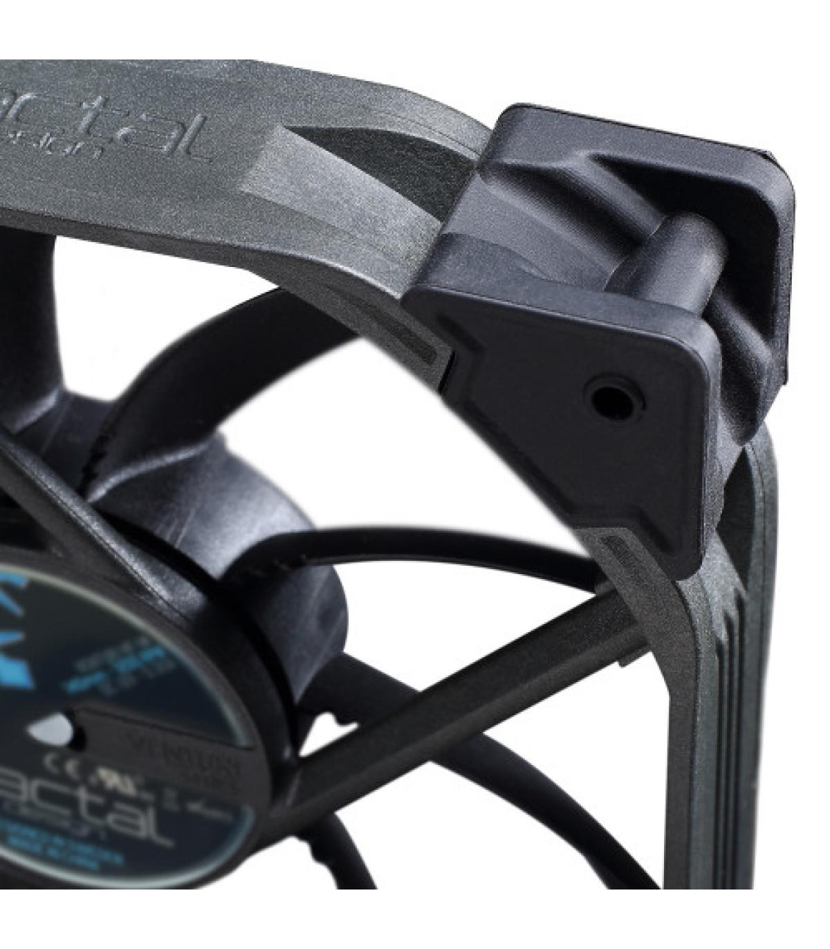 Fractal Design Venturi HP-14 PWM Carcasa del ordenador Ventilador 14 cm Negro, Gris