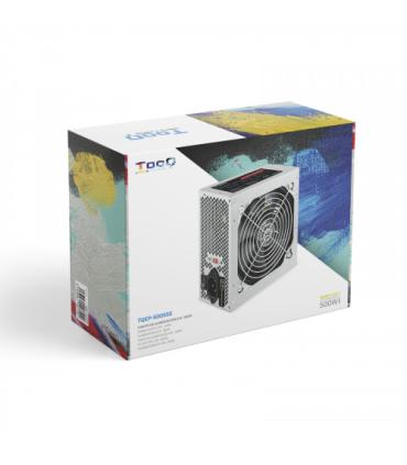 TooQ TQEP-500SSE unidad de fuente de alimentación 500 W 24-pin ATX ATX Plata