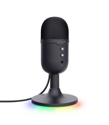 Trust GXT 234P Yunix Negro Micrófono de superficie para mesa