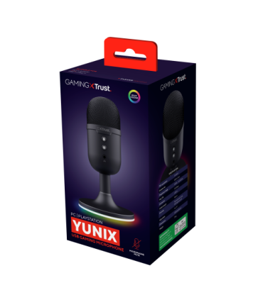 Trust GXT 234P Yunix Negro Micrófono de superficie para mesa