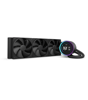 NZXT Kraken Elite 360 Procesador Sistema de refrigeración líquida todo en uno 12 cm Negro 1 pieza(s
