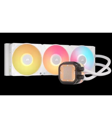 Corsair iCUE LINK TITAN 240 RX LCD Procesador Refrigerador de aire 12 cm Blanco 1 pieza(s