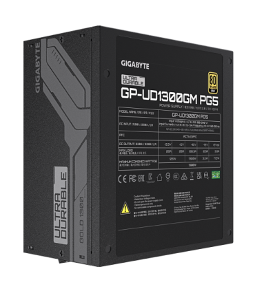 GIGABYTE UD1300GM PG5 unidad de fuente de alimentación 1300 W 20+4 pin ATX ATX Negro
