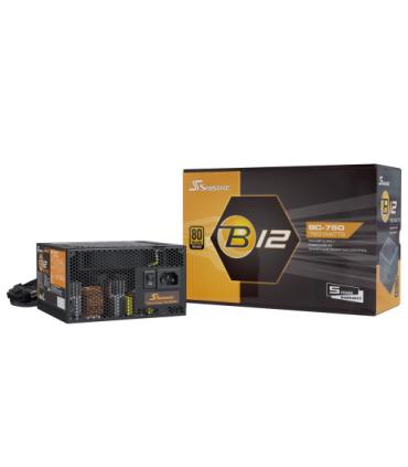 Seasonic B12 BC unidad de fuente de alimentación 750 W 20+4 pin ATX ATX Negro