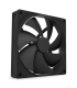 NZXT F140P Carcasa del ordenador Ventilador 14 cm Negro 1 pieza(s