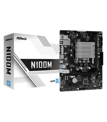 Asrock N100M NA (CPU integrada) micro ATX