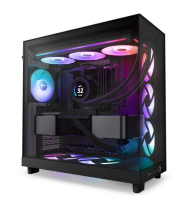 NZXT RF-U36HF-B1 sistema de refrigeración para ordenador Carcasa del ordenador Ventilador 36 cm Negro
