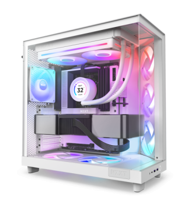 NZXT RF-U28HF-W1 sistema de refrigeración para ordenador Carcasa del ordenador Ventilador Blanco 1 pieza(s