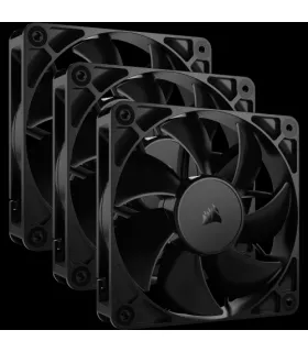 Corsair RS120 Carcasa del ordenador Ventilador 12 cm Negro 3 pieza(s