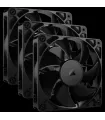 Corsair RS120 Carcasa del ordenador Ventilador 12 cm Negro 3 pieza(s)