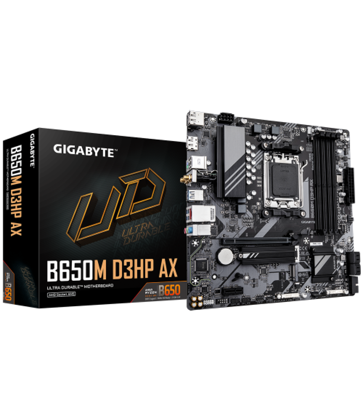 Gigabyte B650M D3HP AX placa base AMD B650 Zócalo AM5 micro ATX