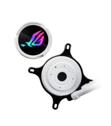 ASUS ROG Strix LC III 240 ARGB White Edition Procesador Kit de refrigeración líquida 12 cm Blanco