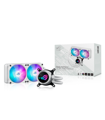 ASUS ROG Strix LC III 240 ARGB White Edition Procesador Kit de refrigeración líquida 12 cm Blanco
