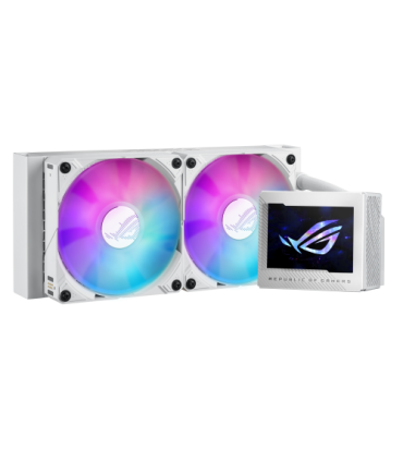 ASUS ROG RYUJIN III 240 ARGB White Edition Procesador Sistema de refrigeración líquida todo en uno 12 cm Blanco 1 pieza(s