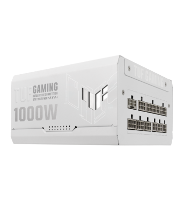 ASUS TUF Gaming 1000W Gold White Edition unidad de fuente de alimentación 20+4 pin ATX ATX Blanco