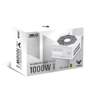 ASUS TUF Gaming 1000W Gold White Edition unidad de fuente de alimentación 20+4 pin ATX ATX Blanco