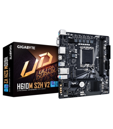 Gigabyte H610M S2H V2 placa base Intel H610 Express LGA 1700 micro ATX