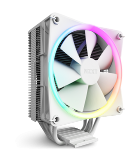 NZXT T120 RGB Procesador Refrigerador de aire 12 cm Blanco 1 pieza(s