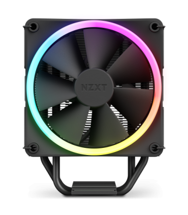 NZXT T120 RGB Procesador Refrigerador de aire 12 cm Negro 1 pieza(s