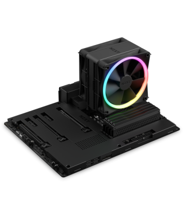 NZXT T120 RGB Procesador Refrigerador de aire 12 cm Negro 1 pieza(s