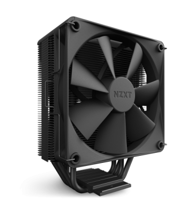 NZXT T120 Procesador Refrigerador de aire 12 cm Negro 1 pieza(s