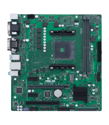 ASUS PRO A520M-C II/CSM AMD A520 Zócalo AM4 micro ATX