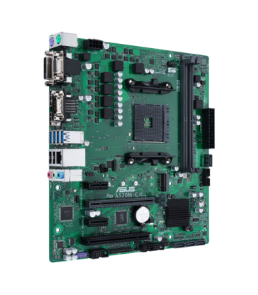 ASUS PRO A520M-C II/CSM AMD A520 Zócalo AM4 micro ATX