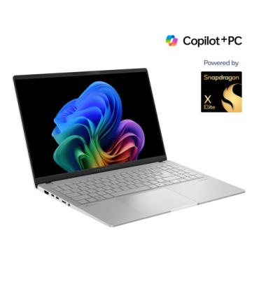 ASUS Vivobook S 15 OLED S5507QA-MA006W Copilot+ PC - Ordenador Portátil 15.6" Wide Quad HD+ 120Hz (Qualcomm Snapdragon X1E78100.